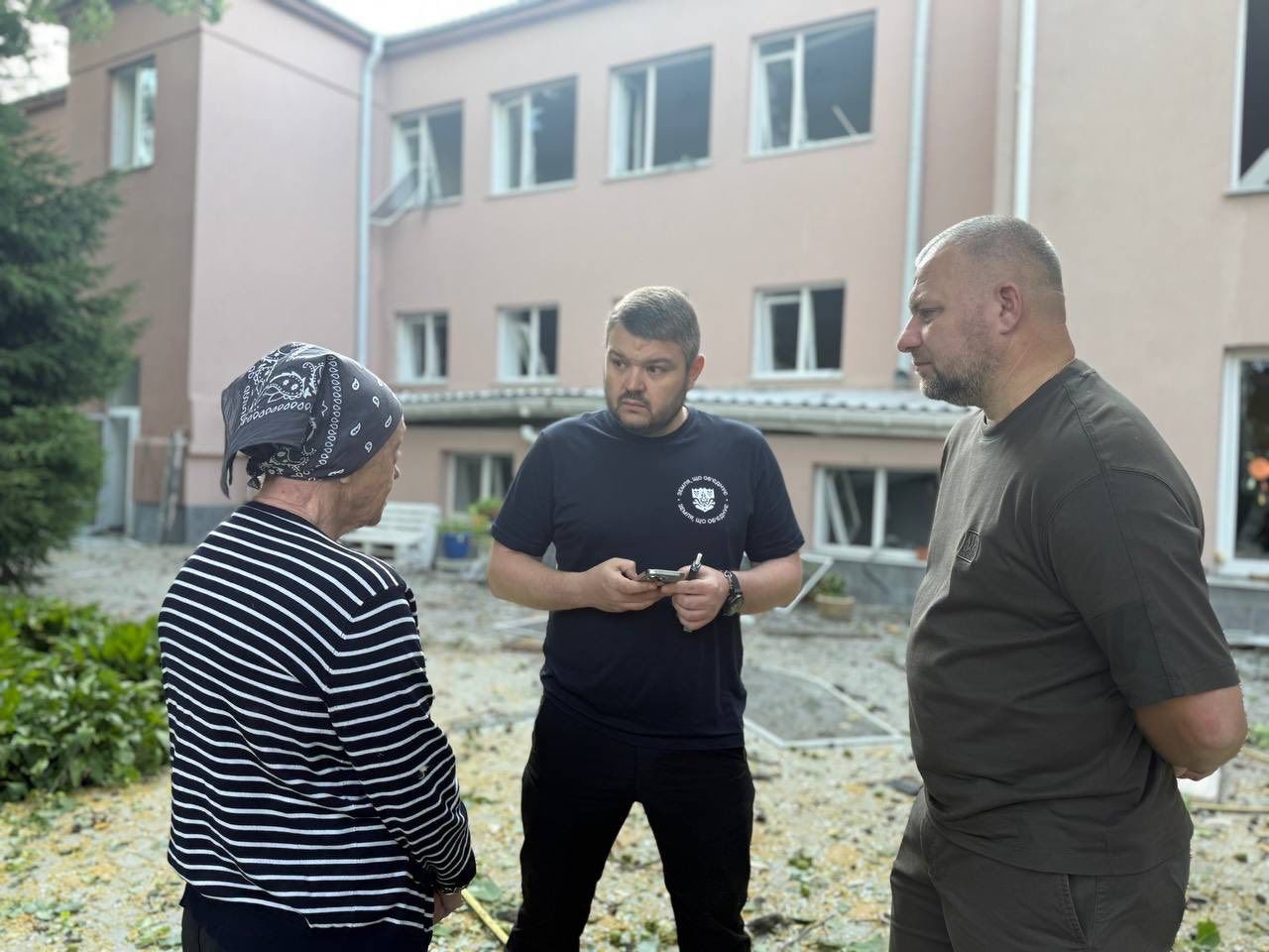Ранковий удари по середмістю Одеси