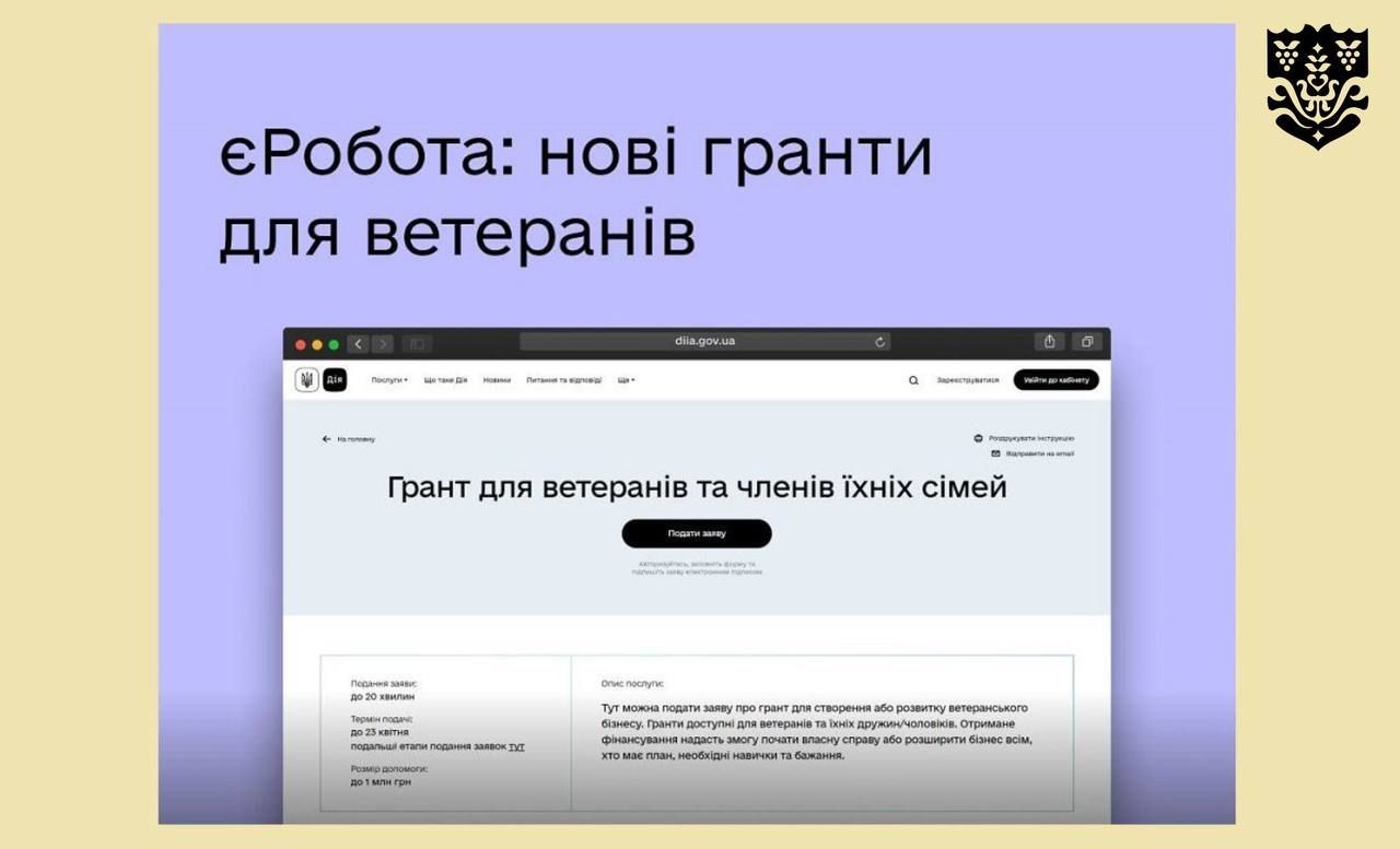 Підтримуємо тих, хто захищав — результати єРоботи для ветеранів на Одещині