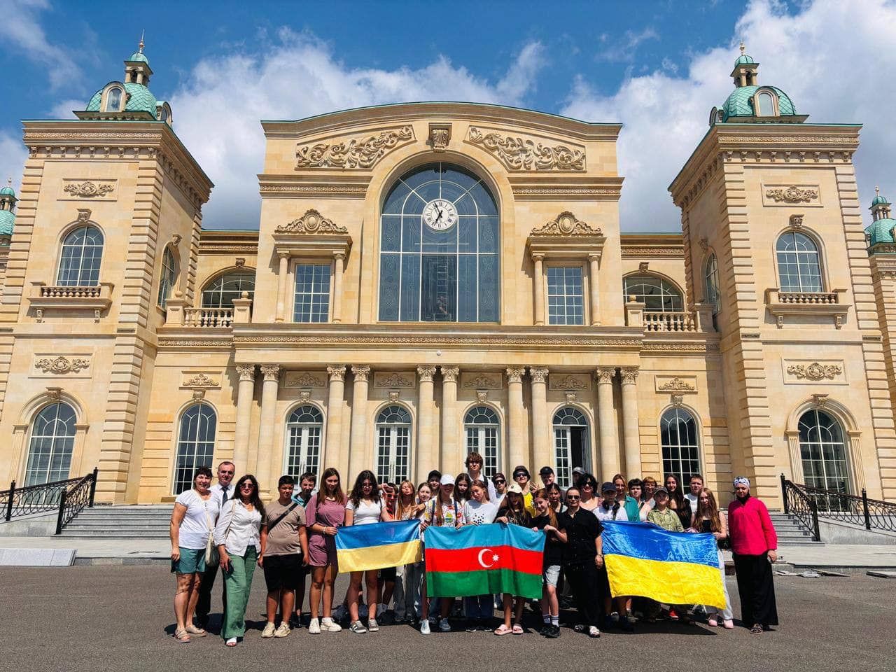 Подорож дітей з Одещини до Азербайджану