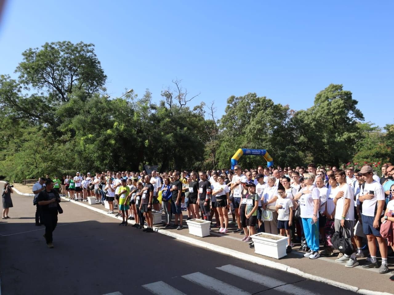 Забіг "Шаную воїнів, біжу за героїв України"