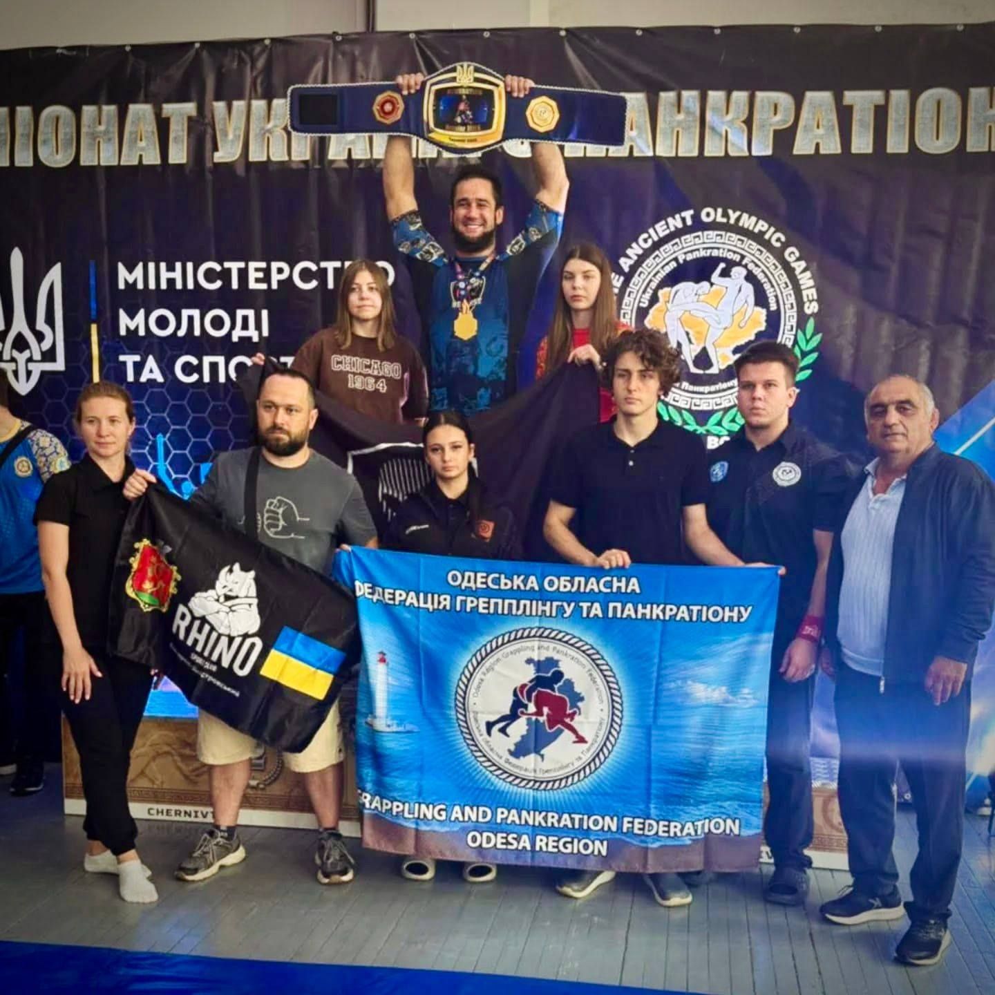 Спортсмени Одещини завоювали 8 медалей на чемпіонаті України з грепплінгу та панкратіону