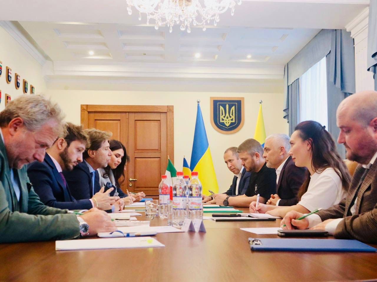 Начальник Одеської ОВА Олег Кіпер провів змістовну зустріч з Надзвичайним і Повноважним Послом Італійської Республіки в Україні Карло Формоза