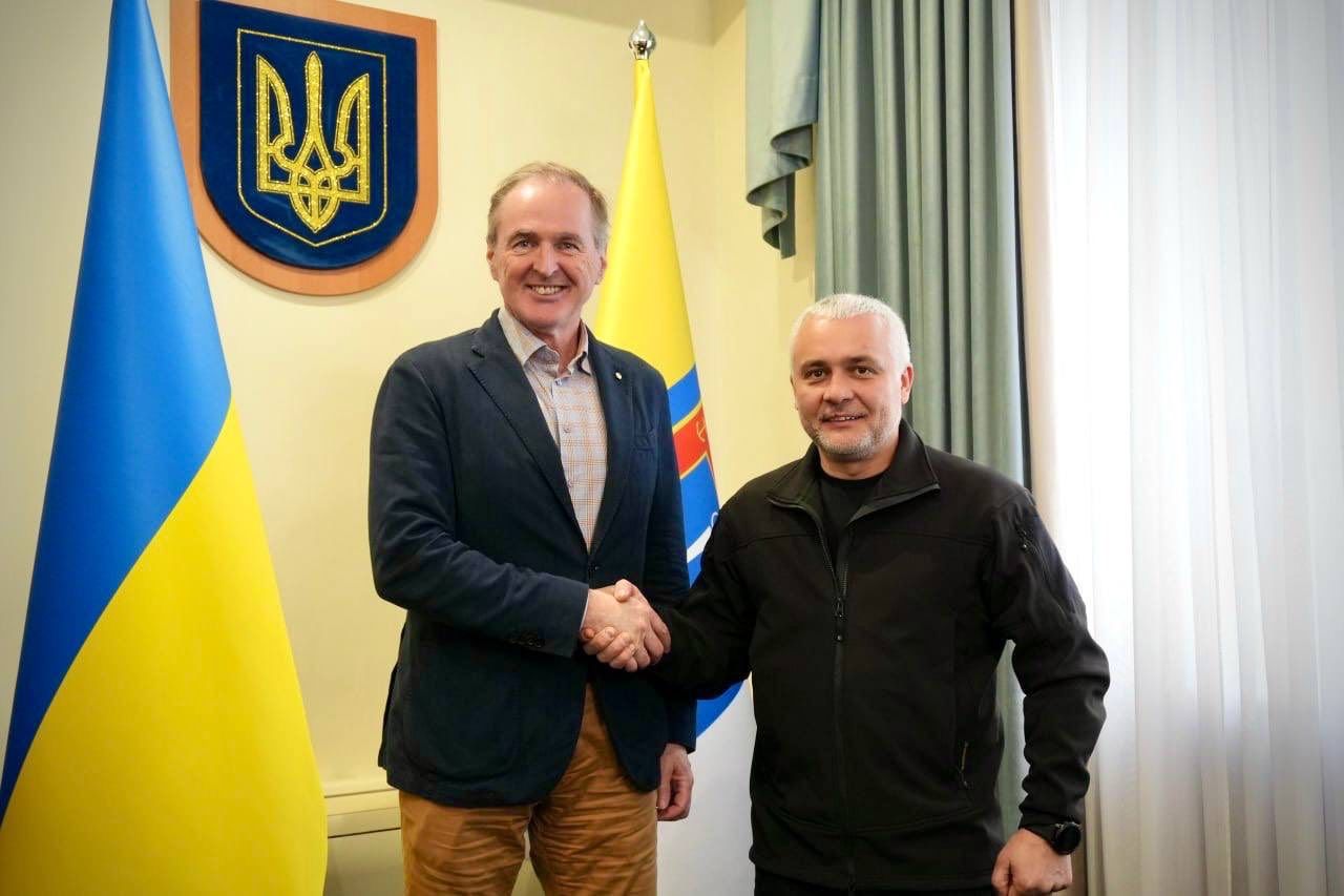 Олег Кіпер зустрівся з новим головою Місії Міжнародної організації з міграції в Україні 
