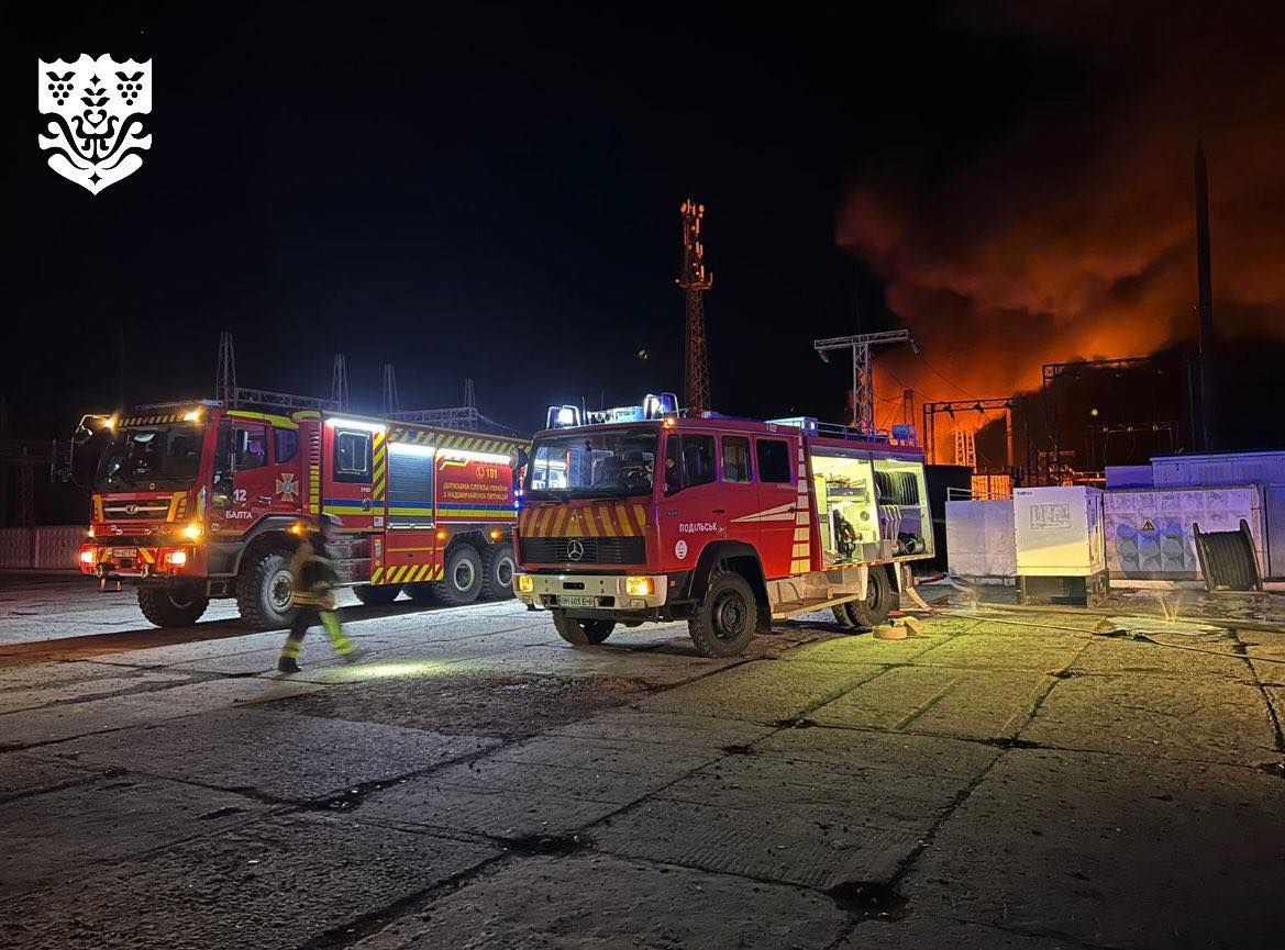 Масована атака по цивільній інфраструктурі Одещини.