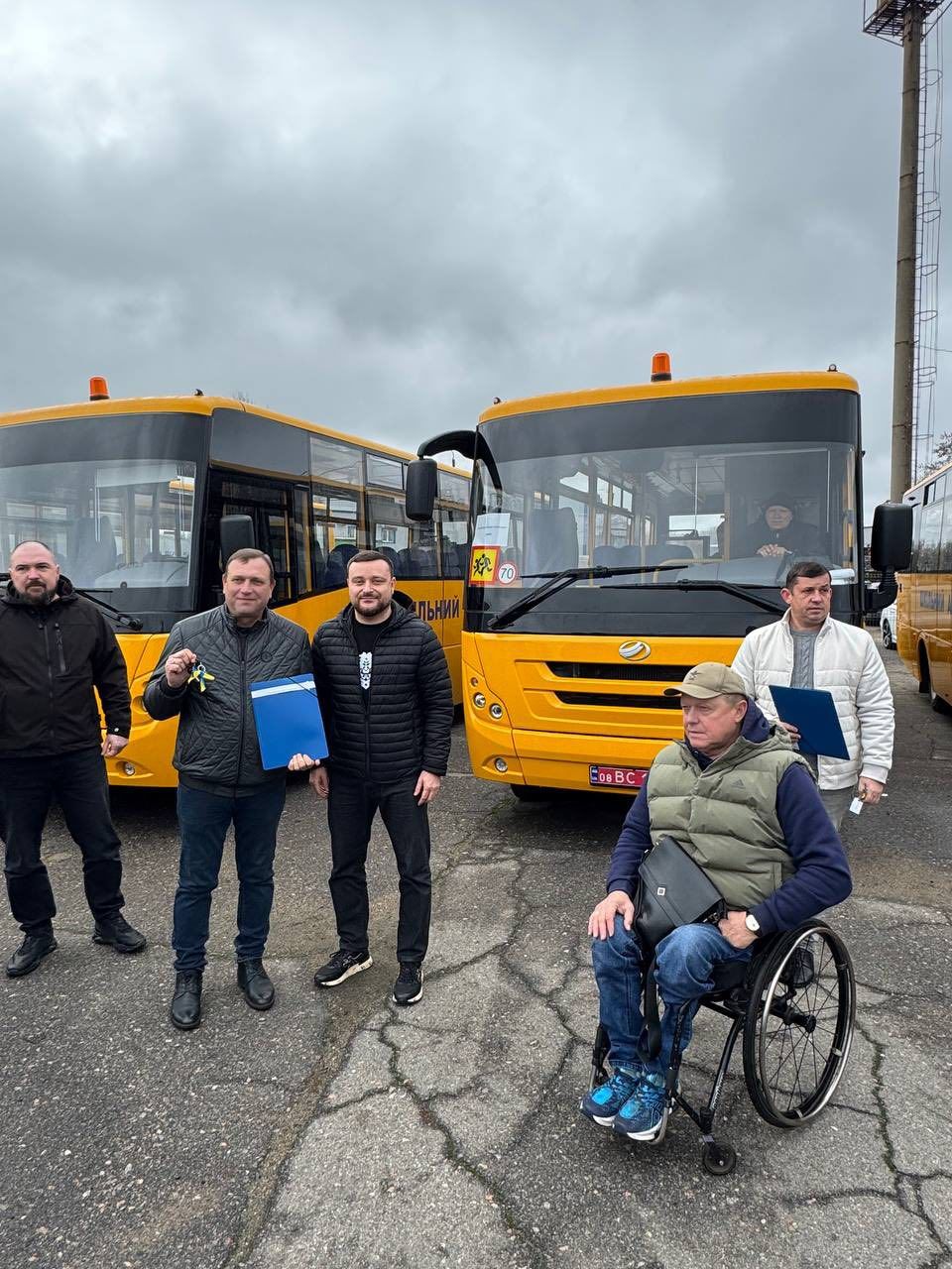 На Одещину прибула чергова партія нових шкільних автобусів!