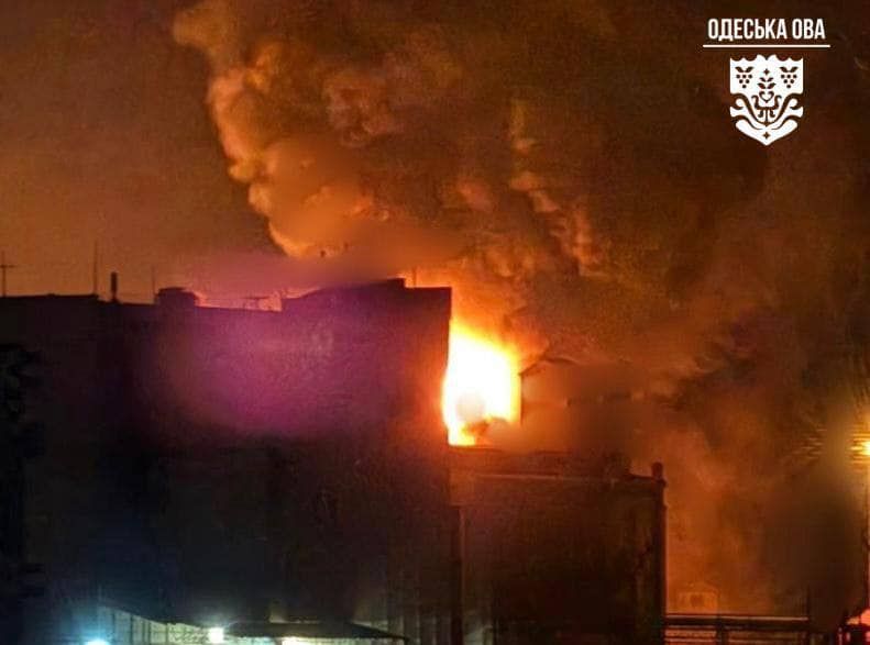 Вночі ворог знову атакував Одеський регіон ударними безпілотниками