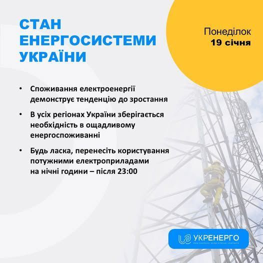 Стан енергосистеми: необхідність в ощадливому використанні зберігається