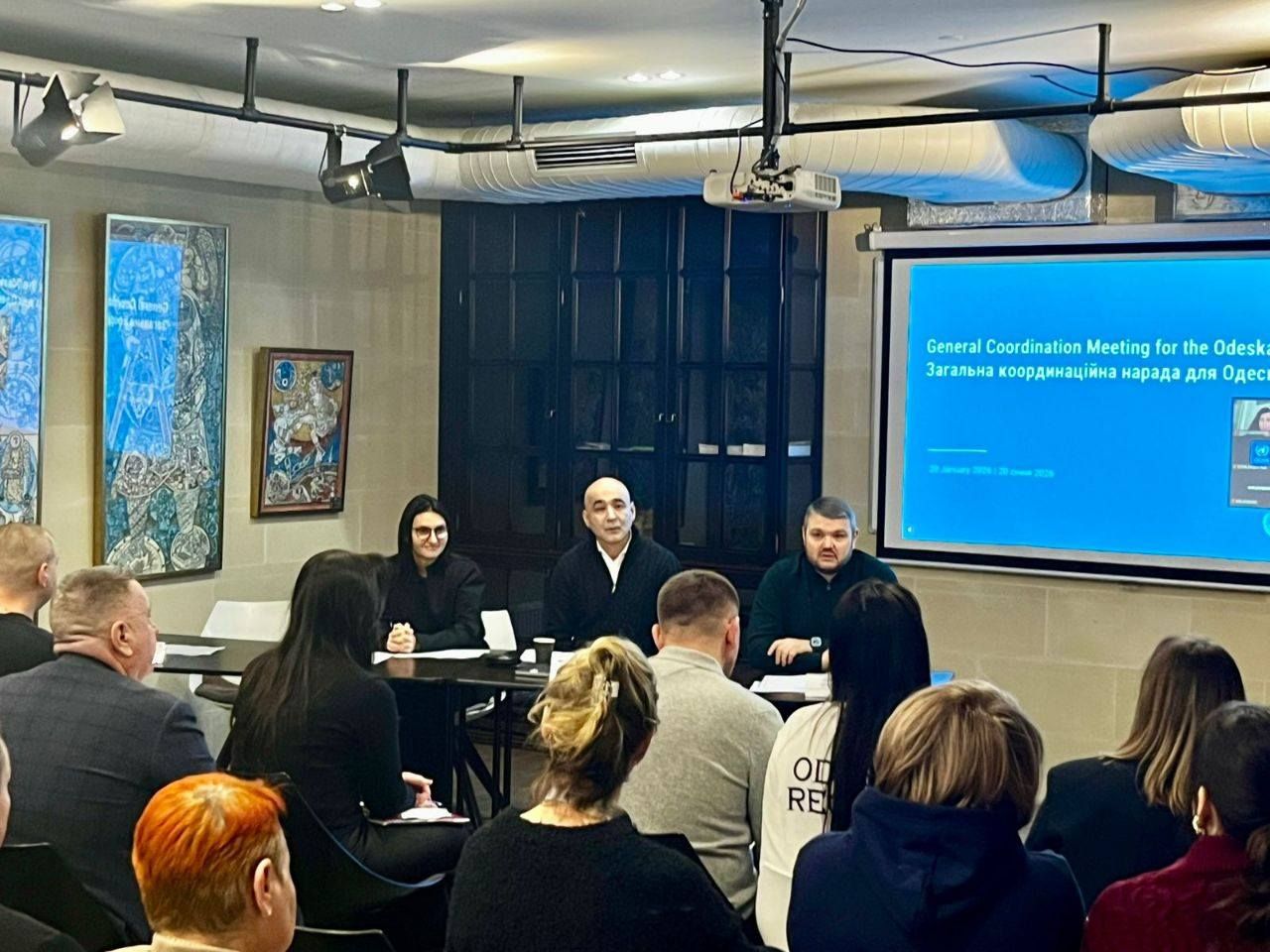 20 січня перший заступник голови Одеської ОДА Олександр Харлов взяв участь у Загальній координаційній нараді з партнерами Одеської області, що відбулася під головуванням Управління ООН з координації гуманітарних справ (OCHA)