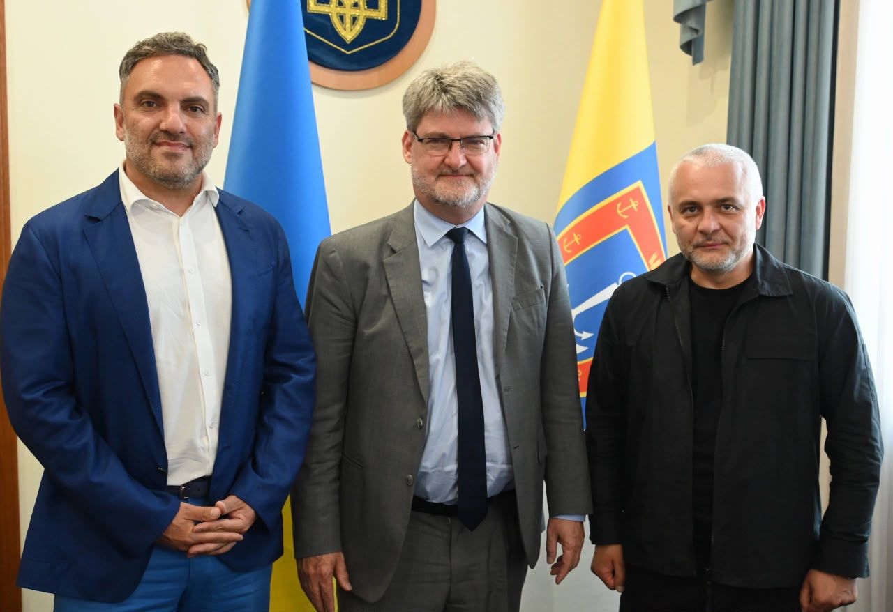 Начальник Одеської ОВА Олег Кіпер провів зустріч із делегацією Французької Республіки на чолі з Надзвичайним і Повноважним Послом Французької Республіки в Україні Ґаелем Весьєром.