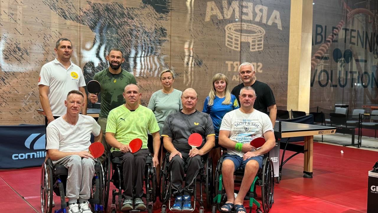 Спорт без бар’єрів: на Одещині підтримують розвиток паранастільного тенісу