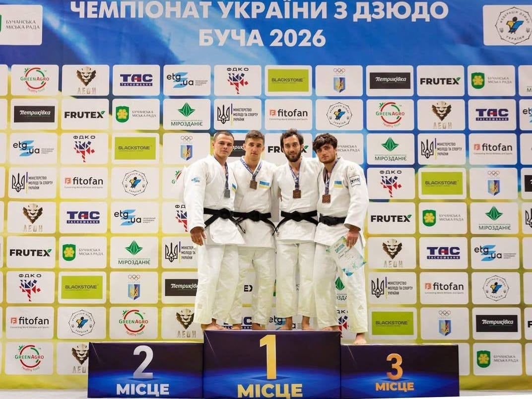 Одеський дзюдоїст на третій сходинці п'єдесталу чемпіонату України