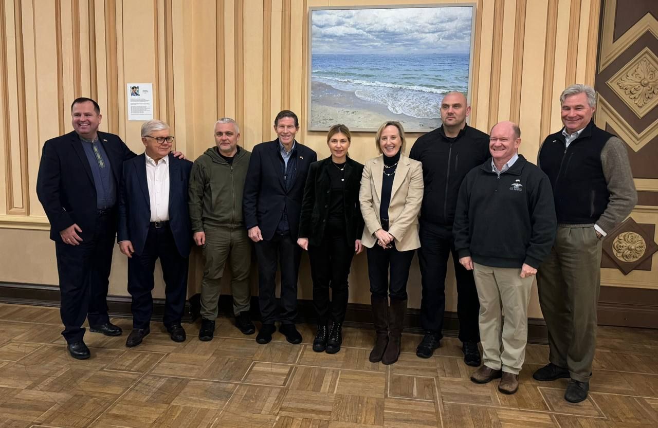 Зустрівся з делегацією сенаторів Сполучених Штатів Америки під час їхнього візиту на Одещину. 