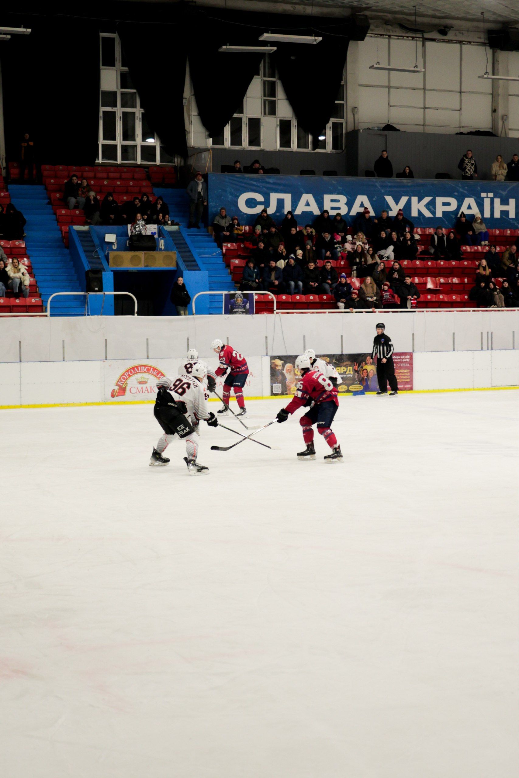 Одещина здобула вольову перемогу у матчі чемпіонату України з хокею