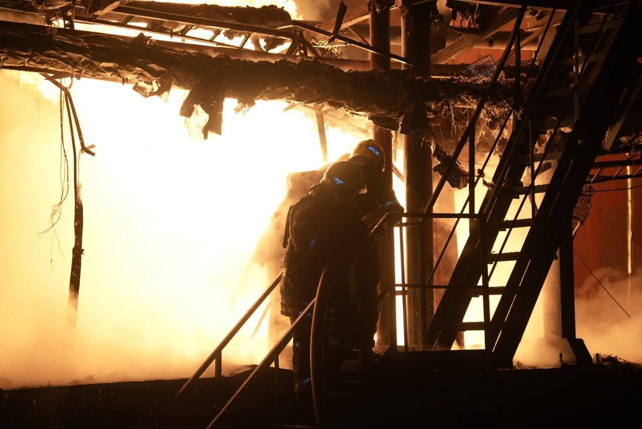 Вночі російські терористи знову масовано атакували Одещину ударними безпілотниками