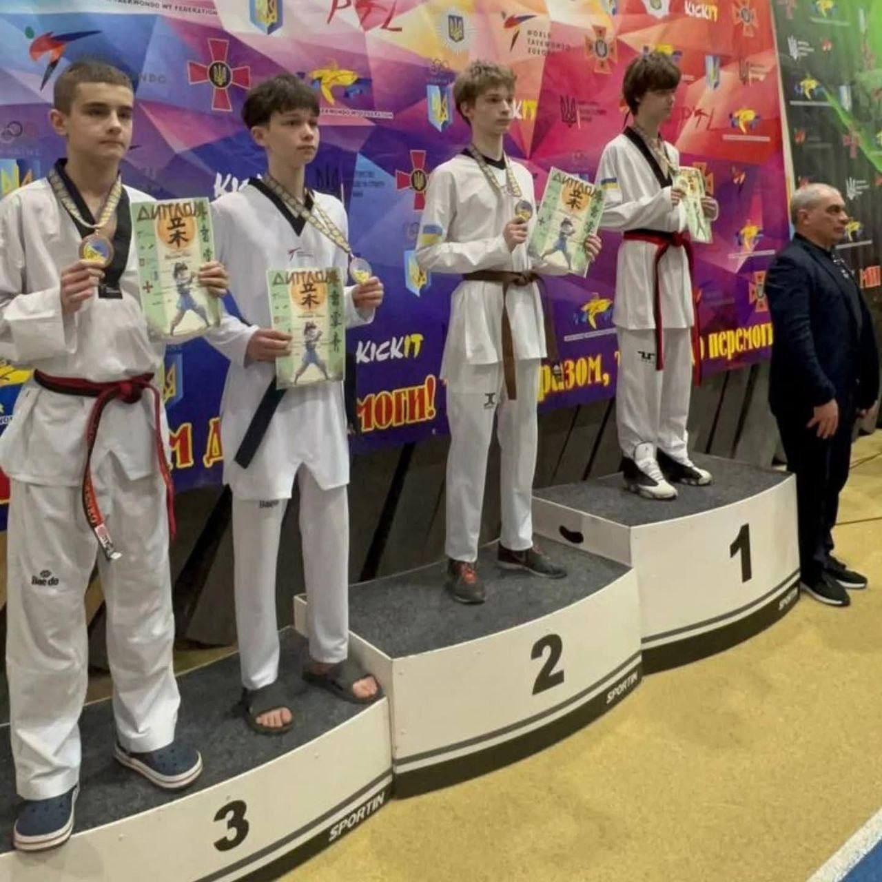 Одеські тхеквондисти серед найкращих на чемпіонаті України у Львові