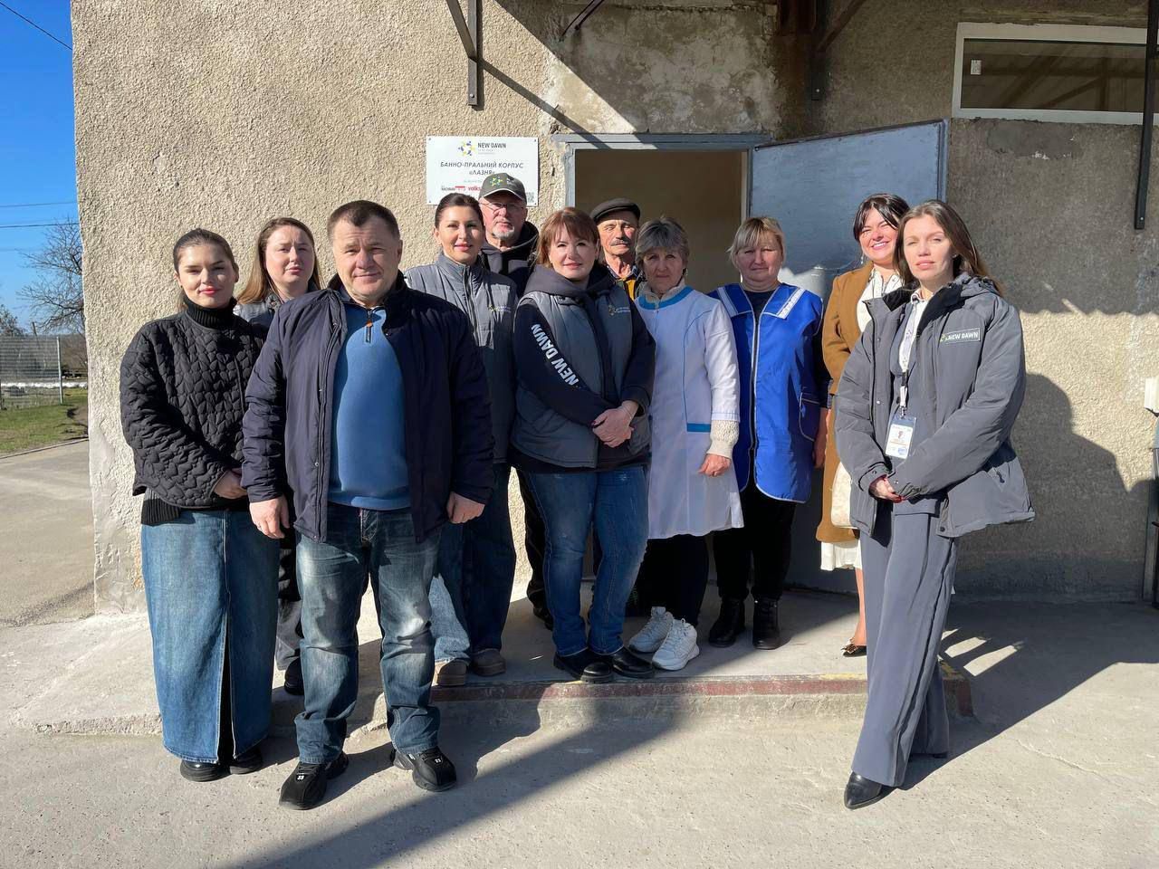 У Барабойському психоневрологічному інтернаті завершено капітальний ремонт банно-прального комплексу.