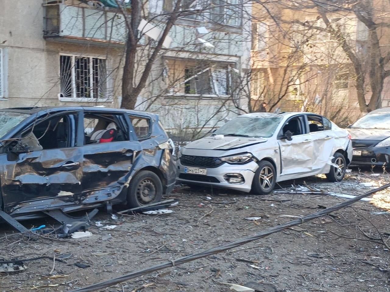 Ще наслідки атаки рф по Одесі