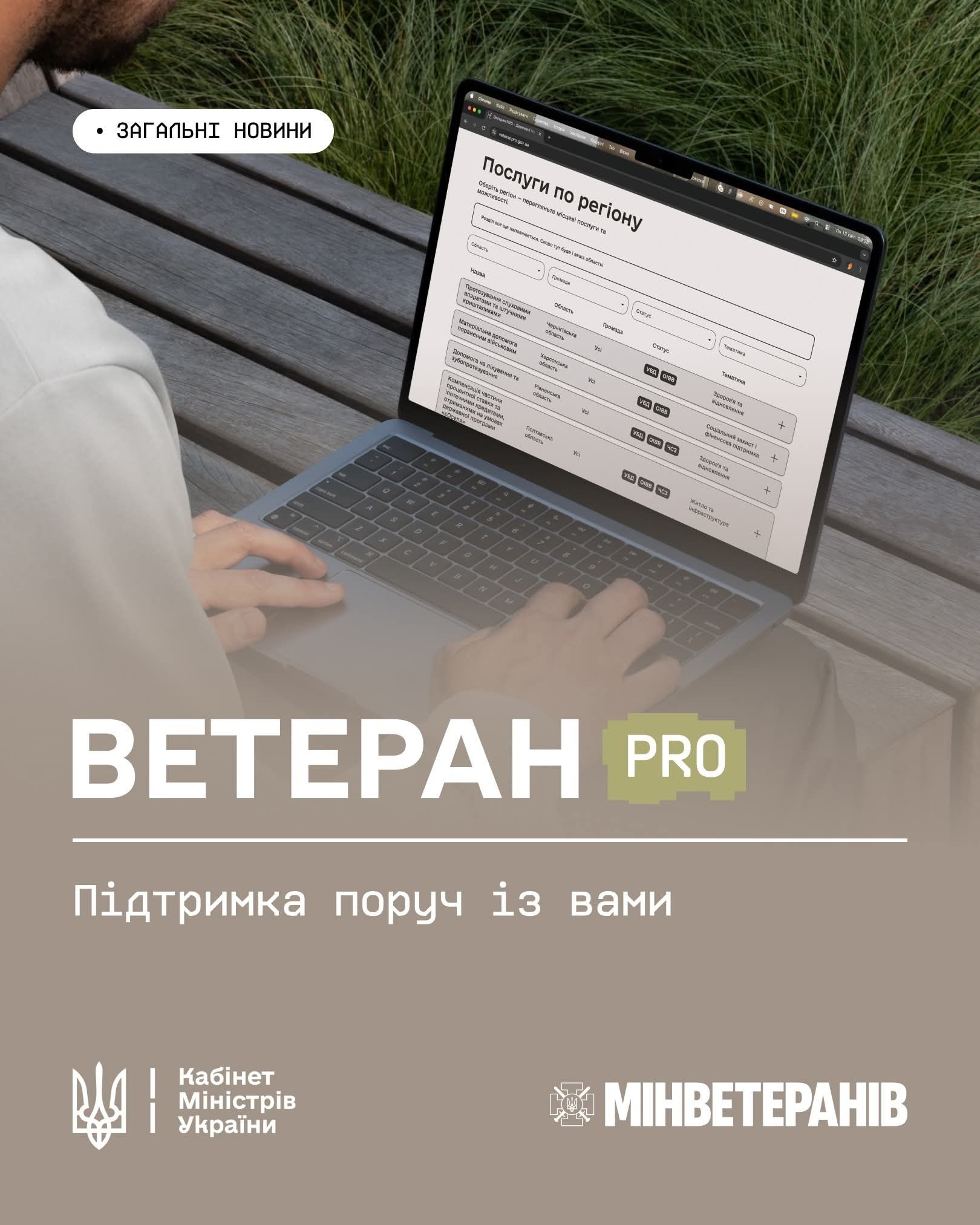 Регіональні можливості для ветеранів: підтримка, яка поруч