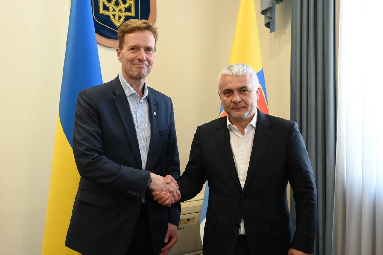 Зустрівся з Рольфом Холмбо - Головою Консультативної місії Європейського Союзу з реформування сектору цивільної безпеки України