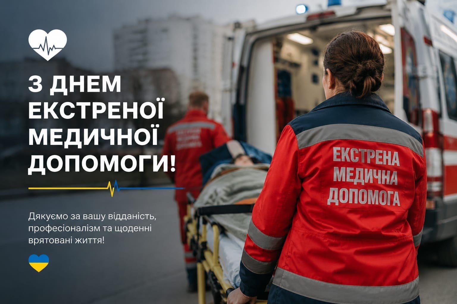 Сьогодні - День екстреної медичної допомоги.