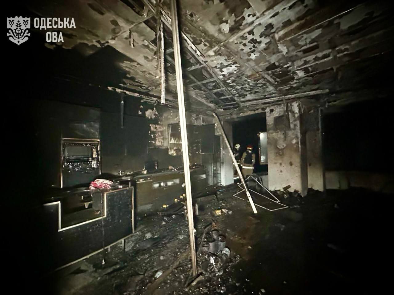 Цієї ночі в Одесі внаслідок масованих ворожих ударів пошкоджено два житлових будинки