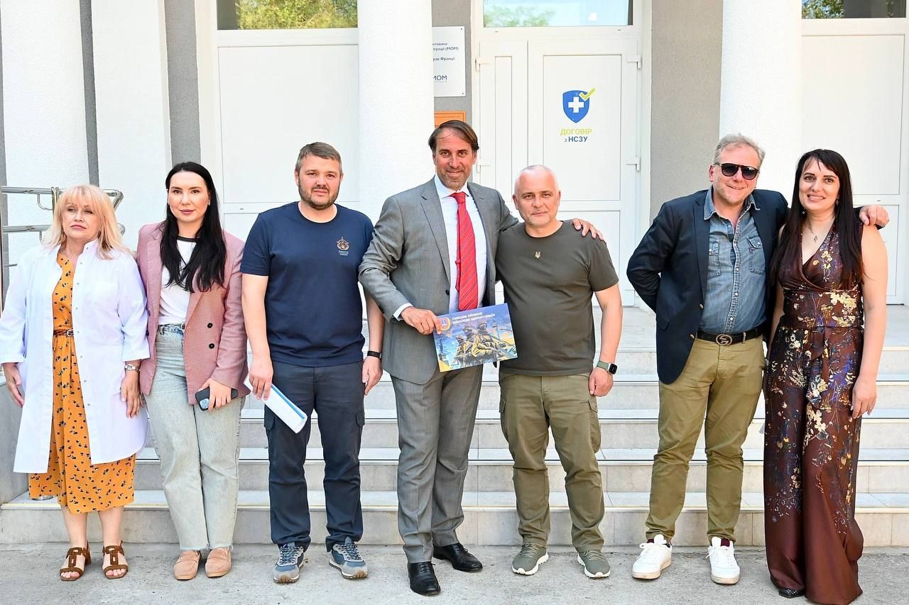Начальник Одеської ОВА Олег Кіпер провів зустріч із генеральним директором Італійської агенції з питань співробітництва в галузі розвитку (AICS) Марко Русконі.