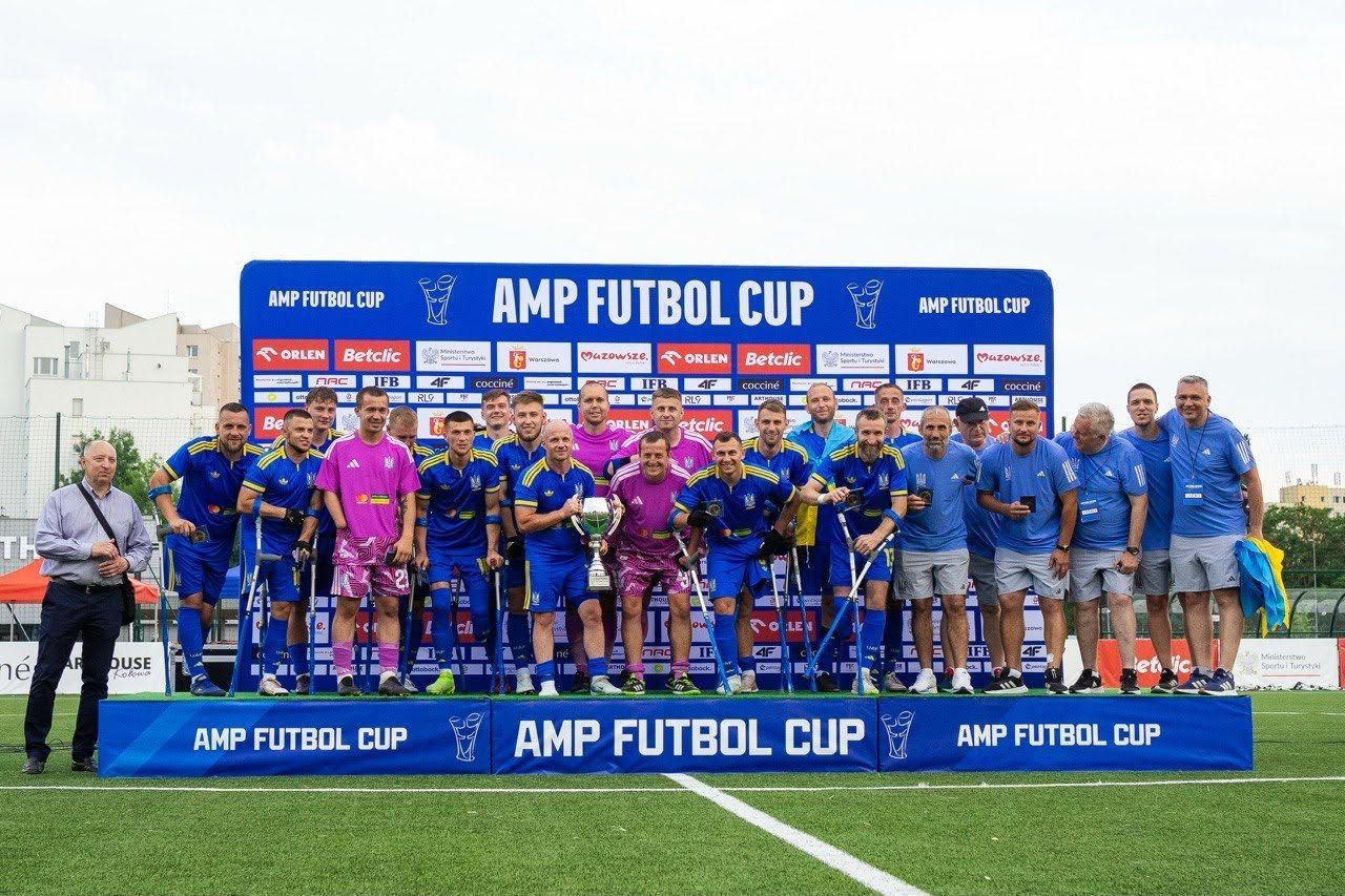Збірна України з ампфутболу – срібний призер міжнародного Amp Futbol Cup 2026