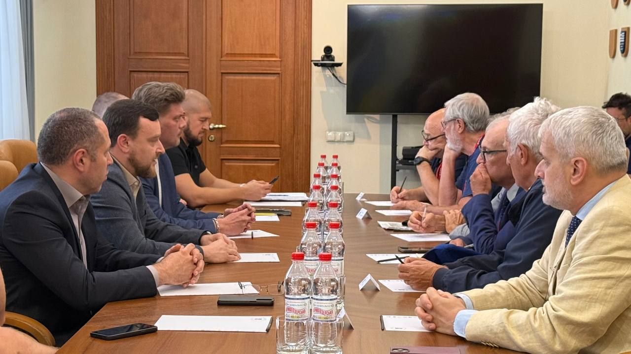 Заступник голови Одеської ОДА Антон Шалигайло провів робочу зустріч із представниками італійської організації MEAN.