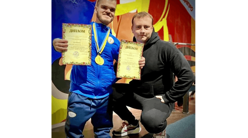 An athlete of Odesa RC “Invasport” won two gold medals at the Ukrainian Para Powerlifting Championship